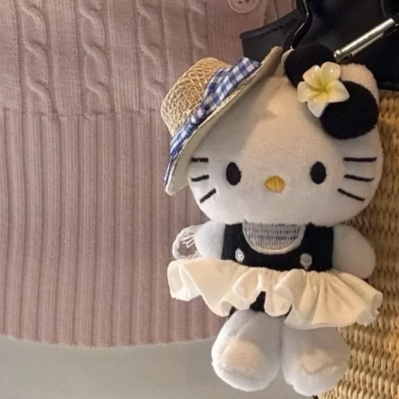 Nowy Śliczny Kotek Mini Pluszowa Lalka Zawieszka do Torby Brelok Dekoracja Kawaii Kotek Anime Gadżety Modna Zabawka Prezent Dla Dziewczynek Dzieci