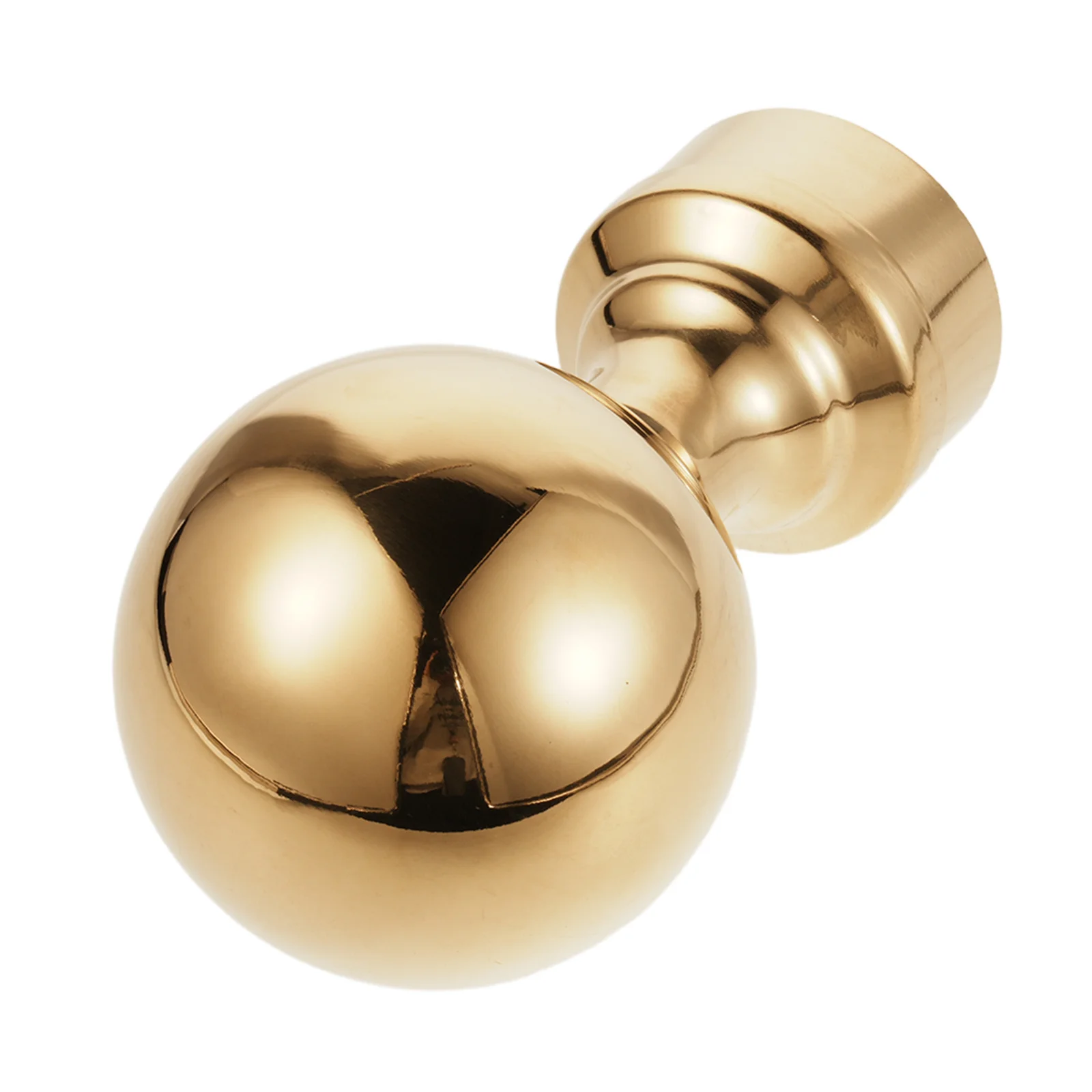 

Decorative Flag Pole Topper - Shiny Metal Ball Finial for Gardens Parks - Universal Flagpole Ornament Replacement Hardware