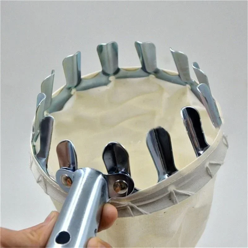 أداة منتقي الفاكهة في الحديقة، أداة قطف الفاكهة التلسكوبية، مقص حصاد الفاكهة اليدوي للحديقة مناسب للفواكه المختلفة