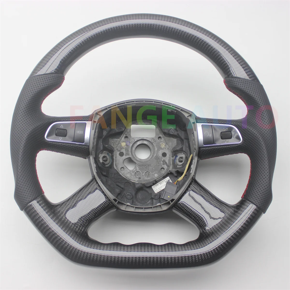 

Замена для Audi A4 B7 B8 A6 C6 2004-2011 Q5 2008-2012 Q7 рулевое колесо из настоящего углеродного волокна