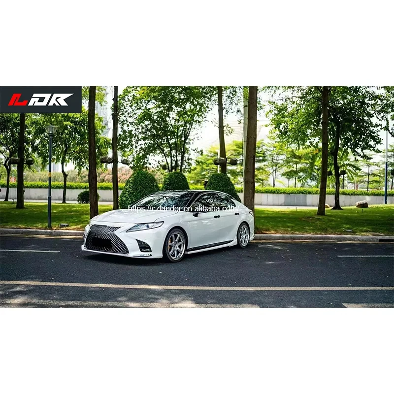 Body Kits For  Camry 2018 Upgr To LS Model Car Accessories Bumpers Gril