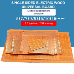 Placa Universal de PCB, Kit de placa de cobre de baquelita Experimental, prototipo de placa de rejilla perforada, 1 unidad