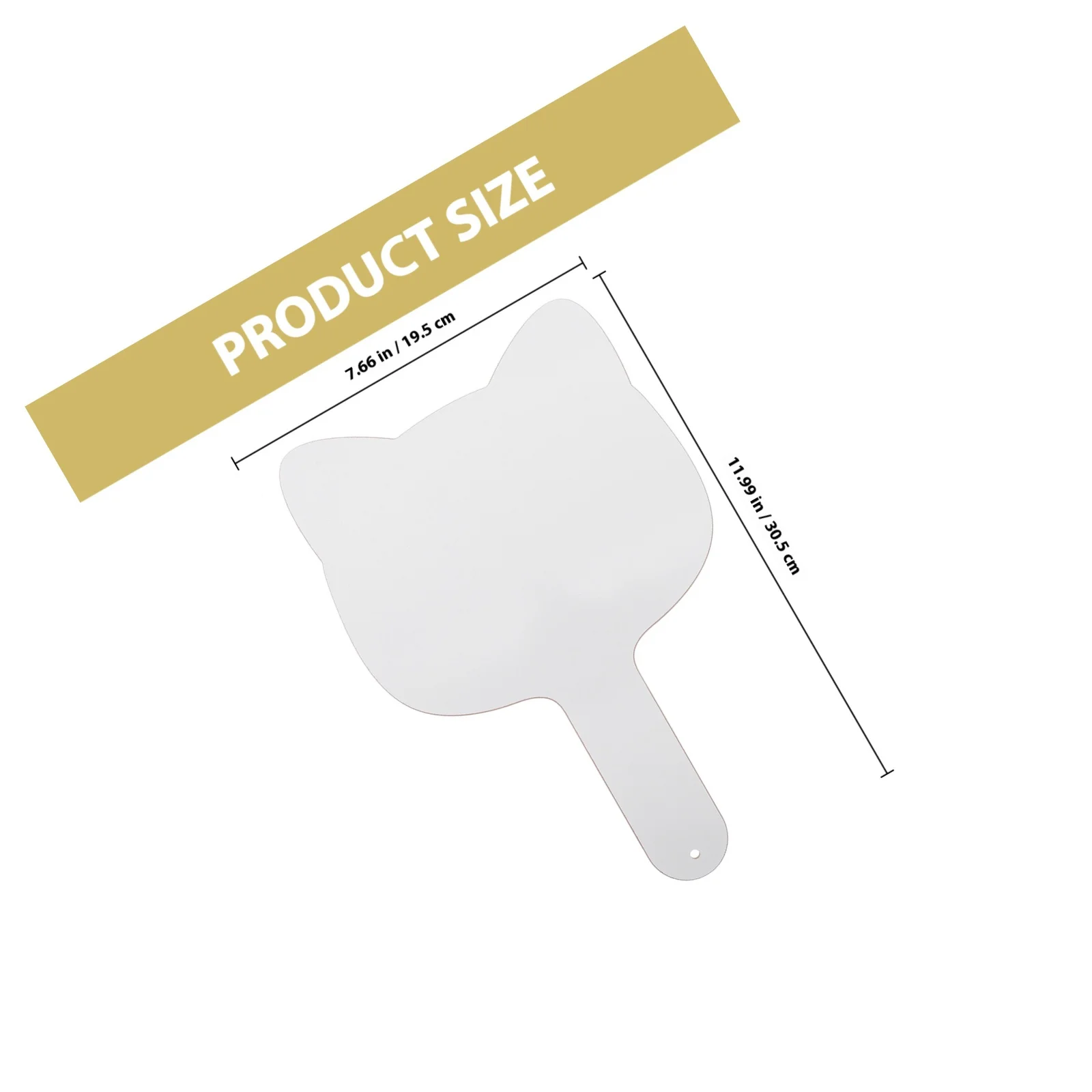 1 مجموعة لوح كتابة ABS الخشب الفصول الدراسية الجافة محو مجداف طالب التصويت استجابة المجلس المحمولة قابلة لإعادة الاستخدام #5