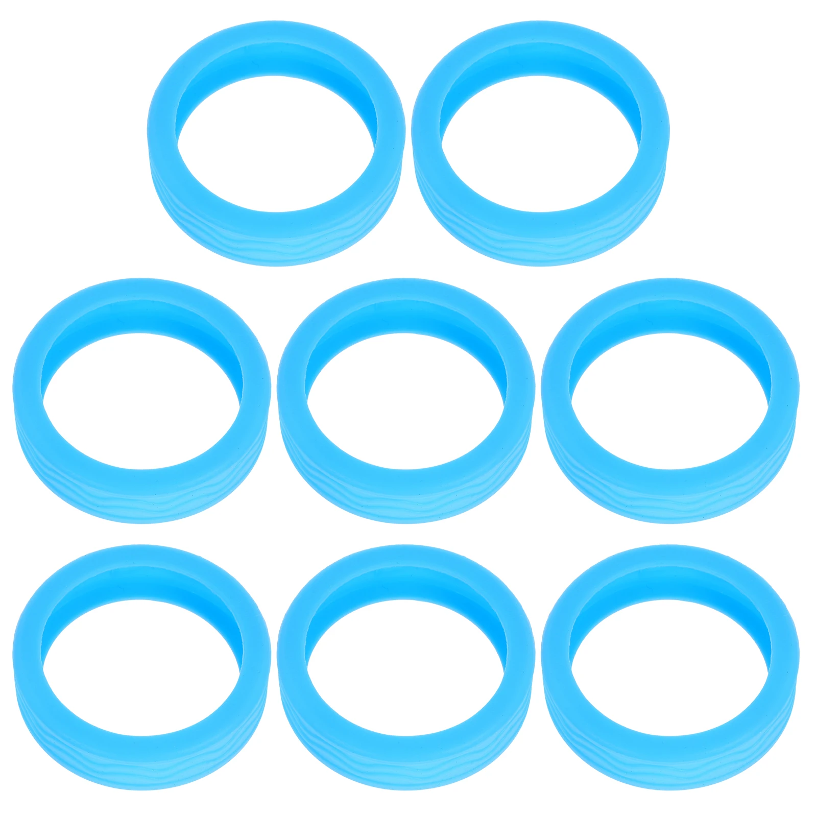 Fundas protectoras de silicona para rueda de equipaje, absorción de impacto, reducción de ruido, reemplazo de protección de rueda de maleta de viaje suave, 8 Uds.