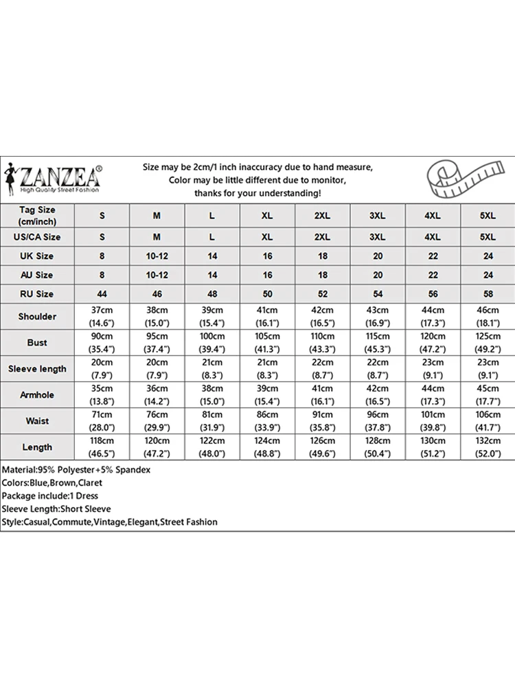 ZANZEA 2025, Mode Sommer Kleid Frauen Elegante Kurzarm Arbeit OL Vestidos Solide Plissee Kleider Stilvolle Bogen Party Sommerkleid