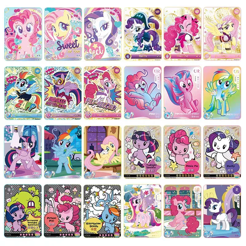 My Little Pony Cards Friendship is Magic Collection Card Rare Collector\'s Trading Card Game Collection Card Children Toys Gifts