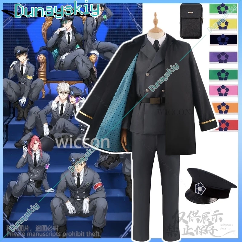 Anime azul bloqueado cosplay exposição guardas rin itoshi isagi bachira nagi chigiri reo barou kunigami braçadeiras traje personalizado