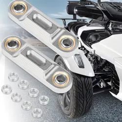 Sway Bar End Links Forearm Link 8mm Heim Joint Set Cylindrical Linkage Motorcycle Accessories for Can-Am Spyder F3 RT ST RS