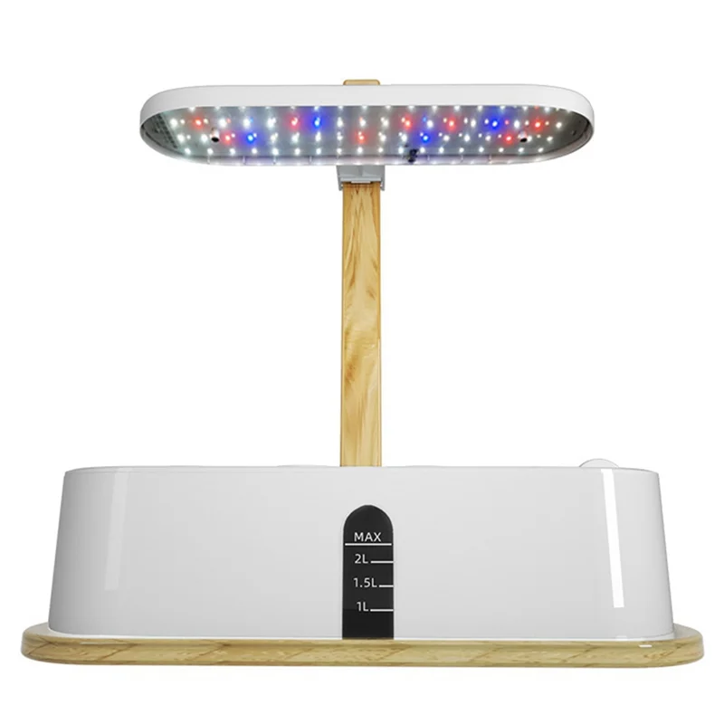 LICE-نظام الزراعة المائية للحديقة الداخلية 10 كبسولات مجموعة إنبات النباتات مع مجموعة أدوات الحديقة الخفيفة LED قابس الاتحاد الأوروبي