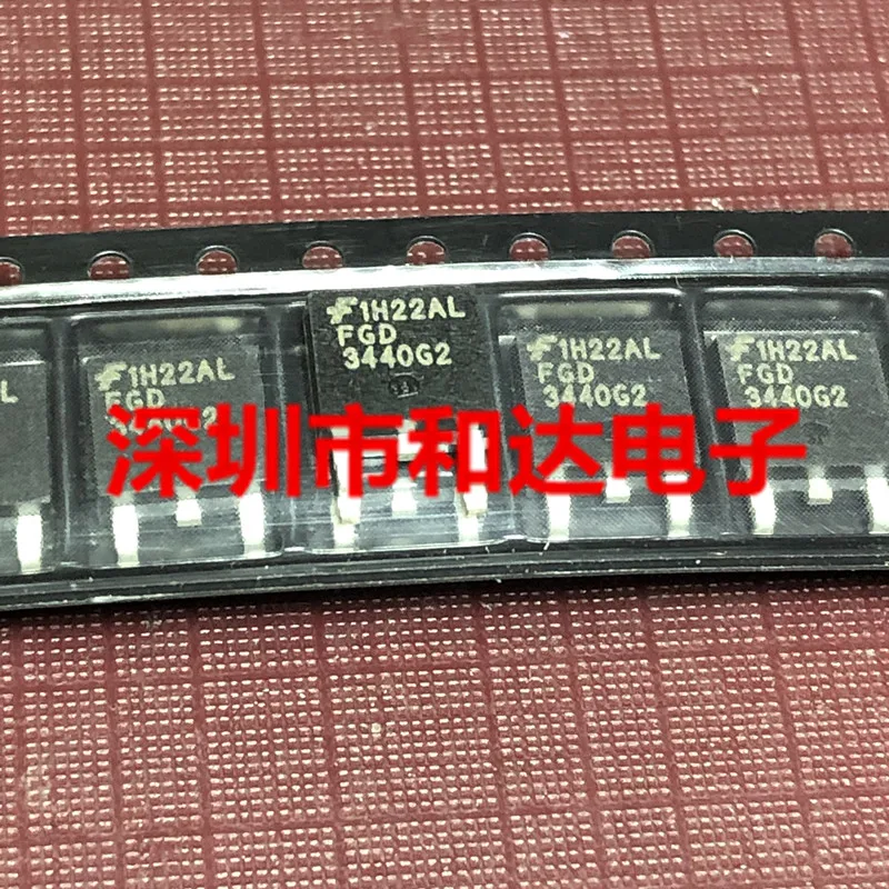 10 個オリジナルの新しい FGD3440G2 SMD TO-252 400V 26.9A
