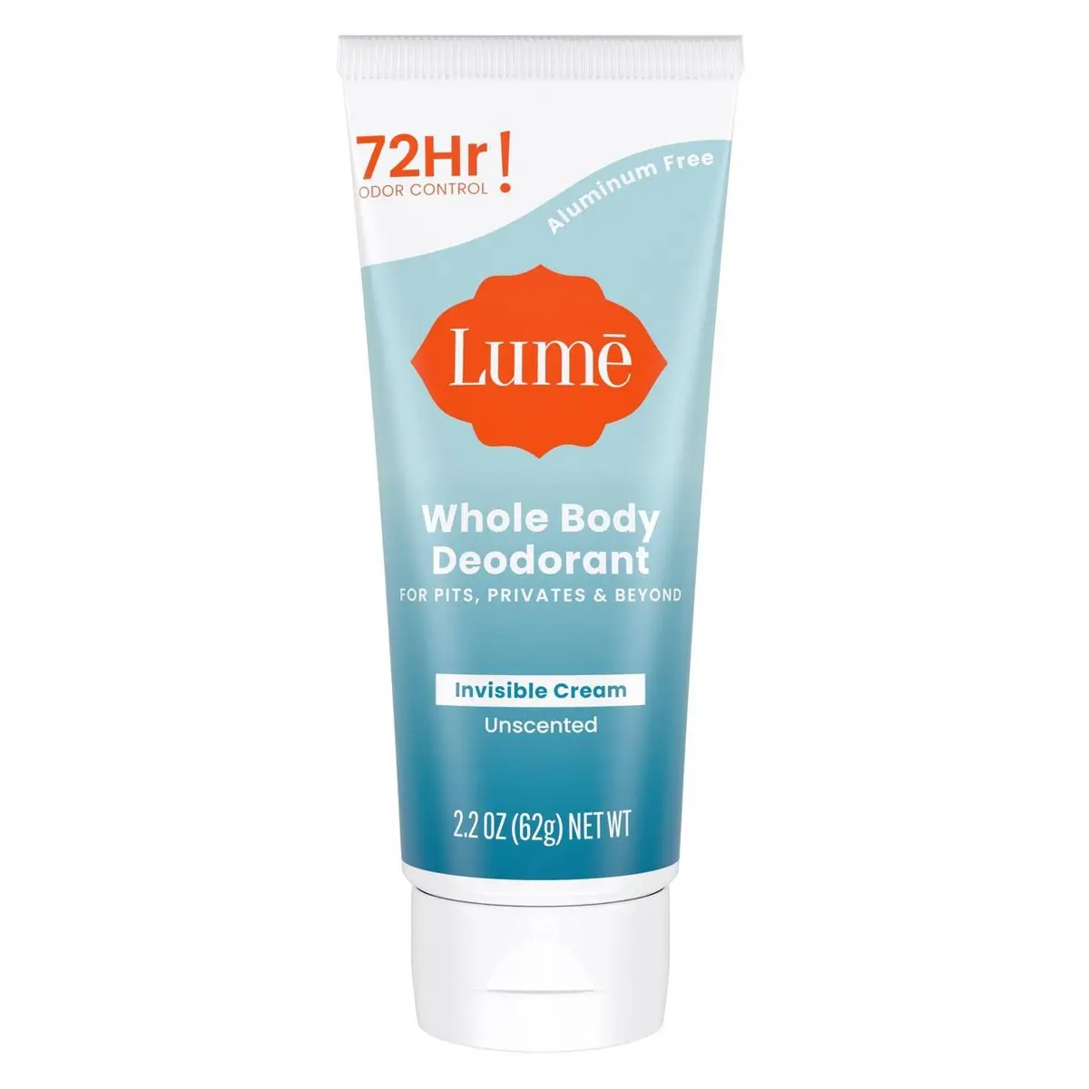 

Whole Body Women's Unscented Deodorant Invisible Cream Tube - 2.2oz