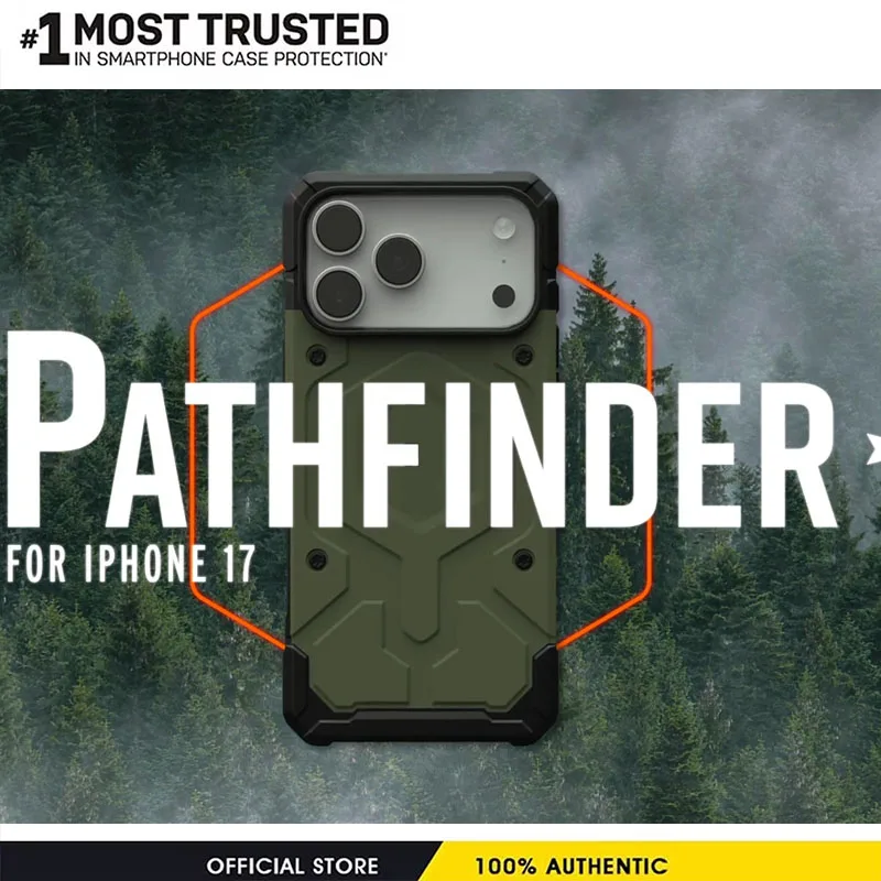 Odporne na wstrząsy etui magnetyczne Pathfinder do iPhone 18 17 Pro Max 16 15 14 13 17PRO IPhone17 Ua-g, kompatybilne z MagSafe, obudowa na telefon. — zdjęcie produktu 2
