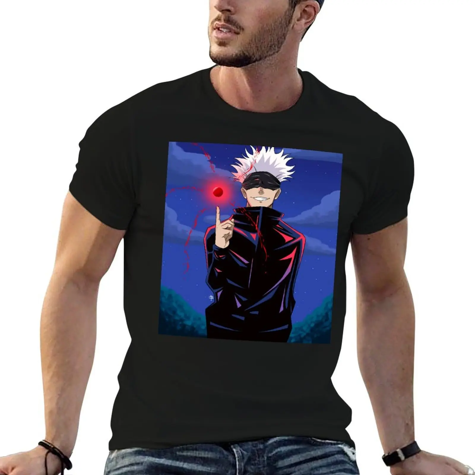 Cursed Technique T-Shirt man t shirt funny gifts mens designer t shirt