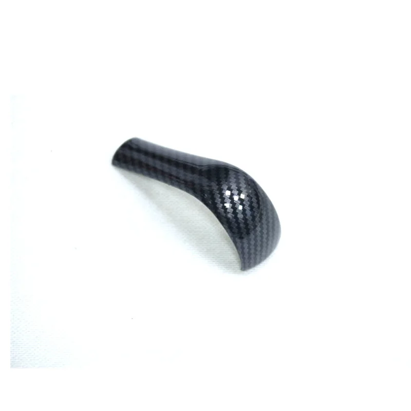 Carbon Fiber Look Auto Gear Shift Knob Cover Trim for Mini Cooper R50 R52 R53