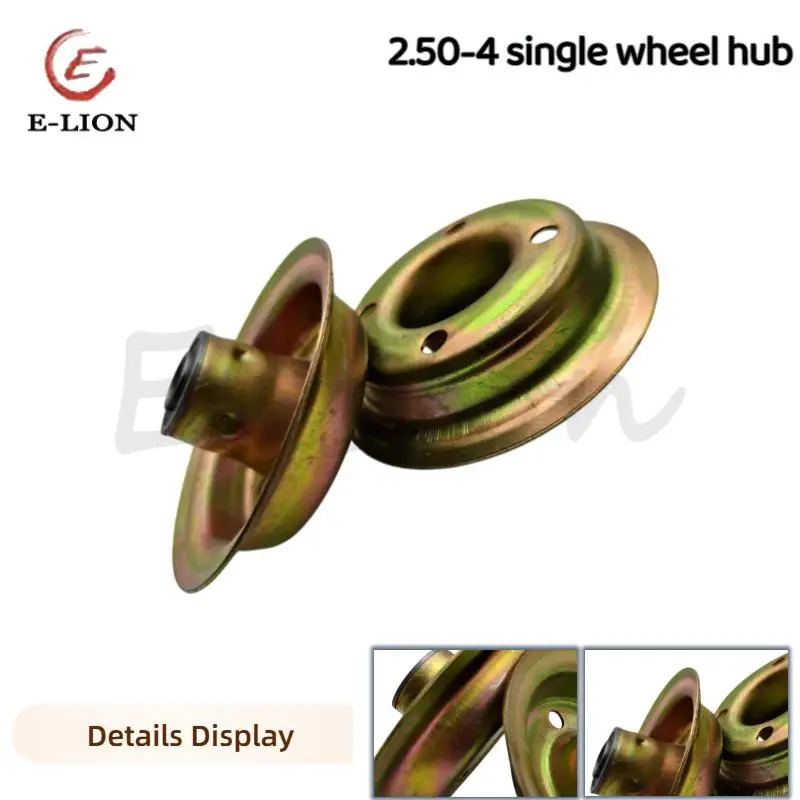 

4 Inch 2.50-4 Wheel Hub for 2.50-4 Tire, Fit Electric Scooter, Garden Cart Trolley Replacement Part