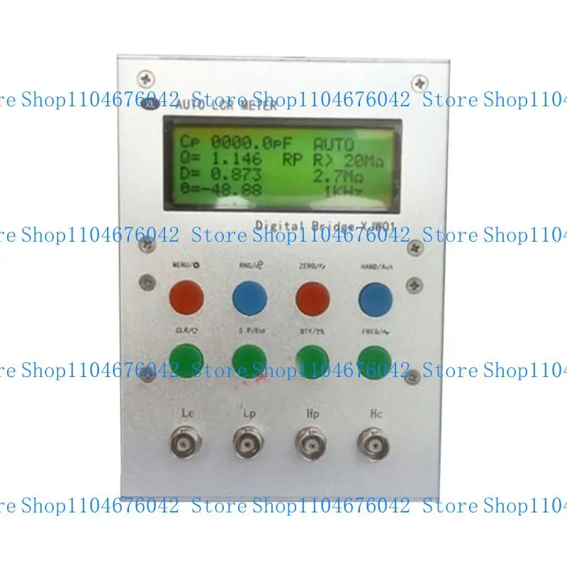 

5ASD Digital Bridge XJW01 Meter Multimeter с Power Cable ЖК -дисплеем