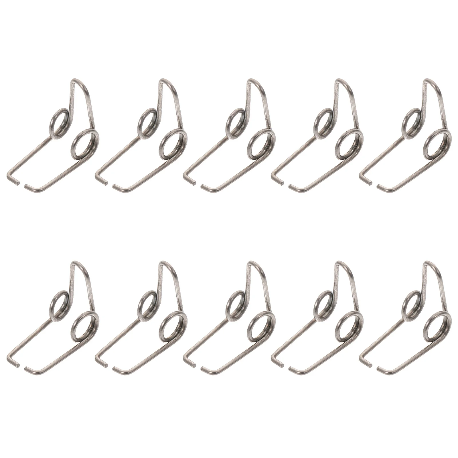 

10Pcs Trumpet Watergate Springs Sturdy Iron Material Replacement Parts for Trumpet Drain Clique Draining Fittings