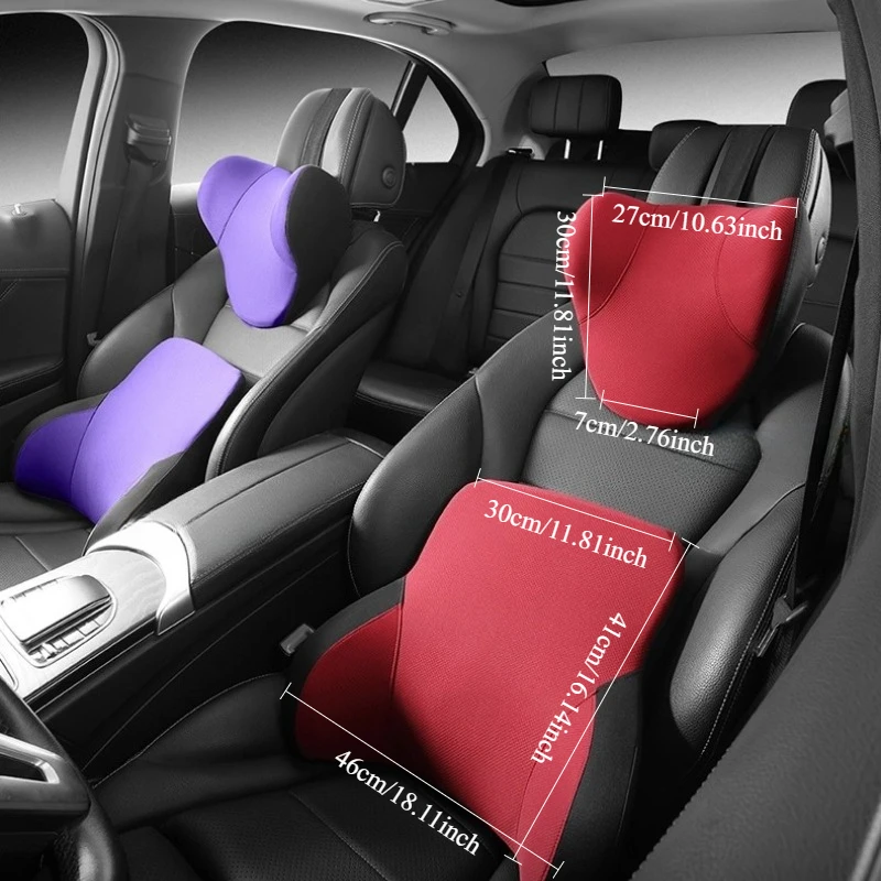 

Car Sleep Side Support Headrest - U-Shaped Neck Pillow, Safety Seat Fit, Must-Have Accessory for In-Car Comfort & Rest