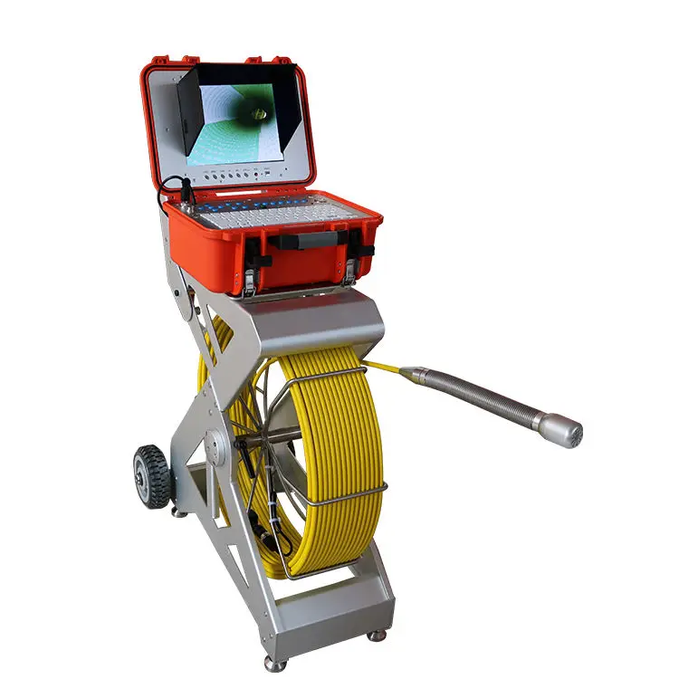 2024 New Hot Sale 60 Meters Push Type Cable Sewer Drain Cmos Inspection System