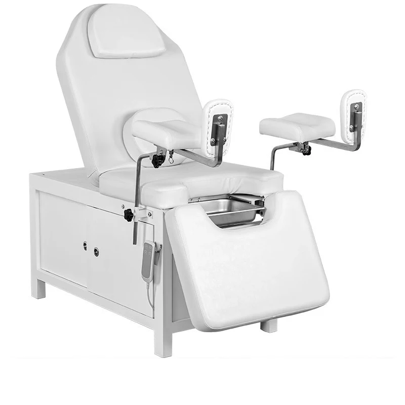 

Steel Paddle Hydrotherapy Adjustable Tabletop Salon Furniture Pillow Cabin with Storage Space Spa Thermal Massage Bed