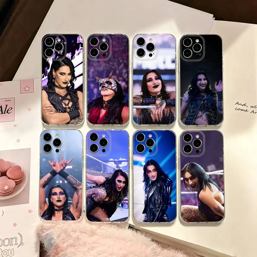 R-Rhea Ripley Phone Case For iPhone 17 16 15 11 12 14 13 Pro Max Mini X XR 7 Plus SE 17E