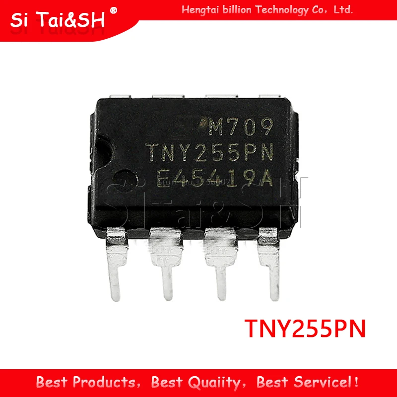 10PCS TNY255PN DIP8 TNY255P DIP TNY255 DIP-8 255PN new and original IC