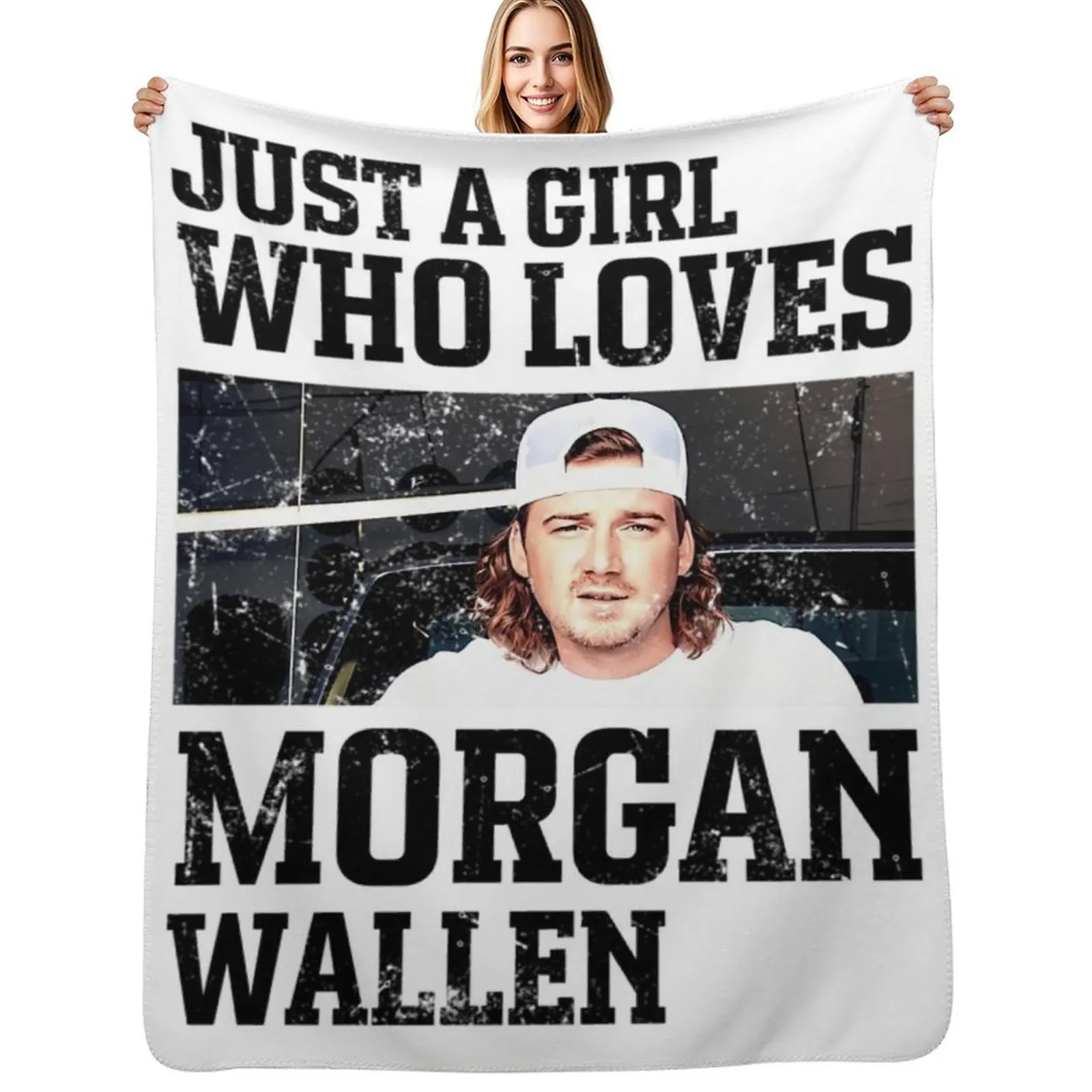 

Just a girl who loves Throw Blanket Flannel halloween decorative sofa bed Blankets
