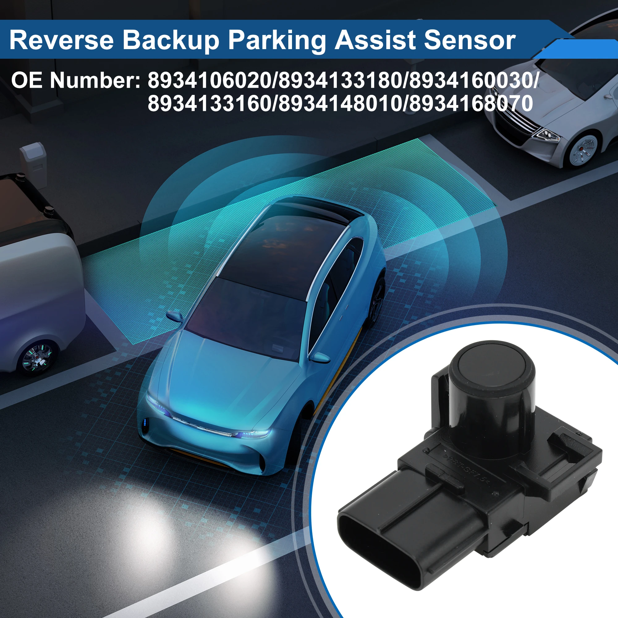 UXCELL No.8934106020 Reverse Backup Parking Sensor for TOYOTA Corolla Verso 1.6 04-09