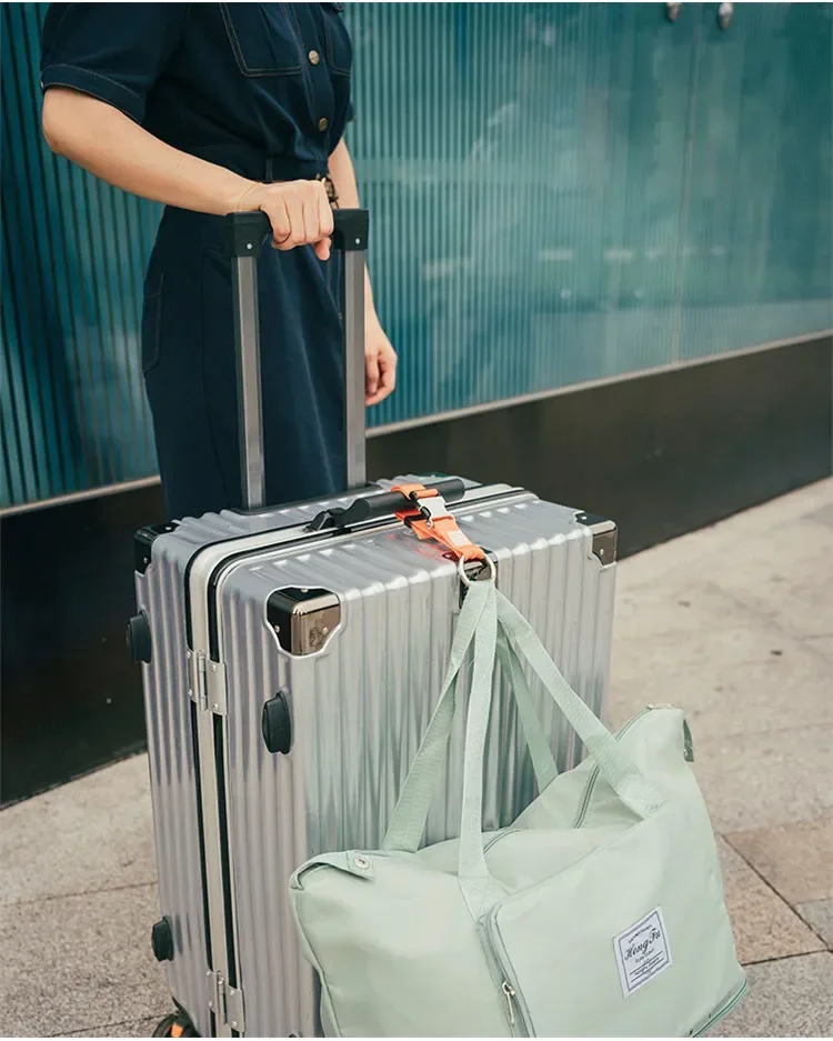 Praktische Gepäckgurte, Fach, externer Haken, Outdoor-Wandertasche, hängende Schnalle, Reise-Trolley, Verbindungsseilgurt – Detail 4