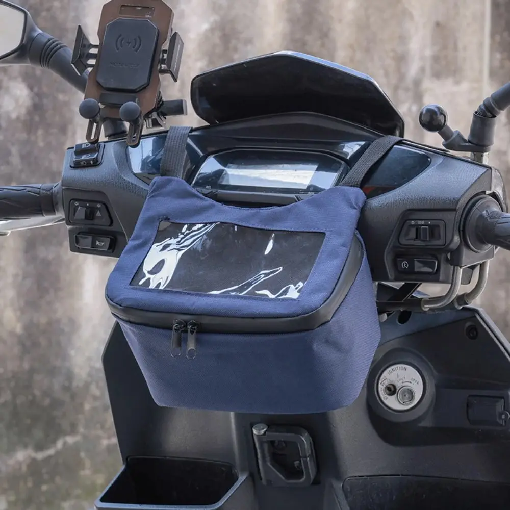 

Durable Large Capacity Mountain Bike Bag Waterproof Viewing Window Electric Scooter Bag Storage Bag