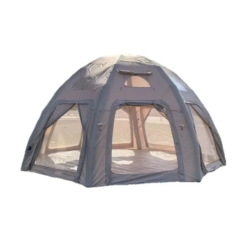 14.76m² Portable Inflatable Spherical Tent Outdoor Camping 360-Degree Viewing Homestay Travel Waterproof Summer