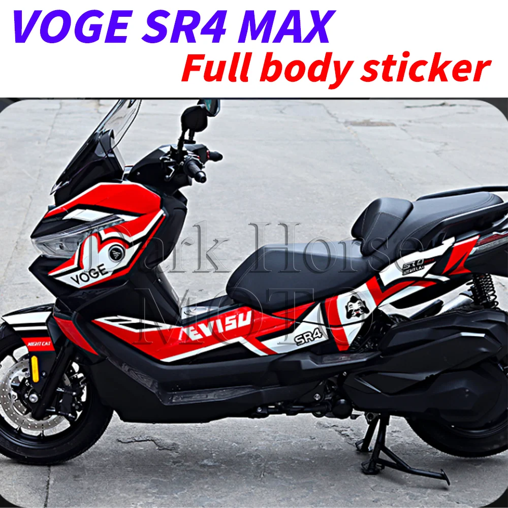 

Motorcycle Stickers Refitted Body Stickers Whole Car Print Plate FOR VOGE SR4 MAX SR4MAX