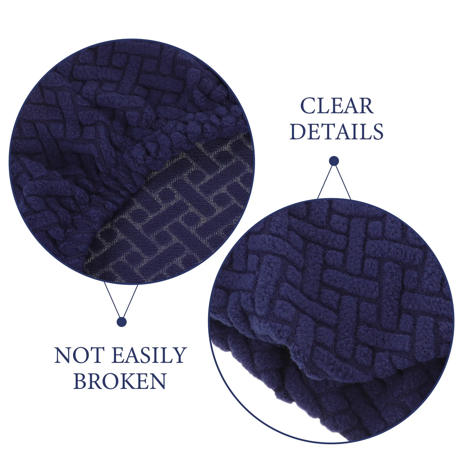 Elastic Washable Rectangle Stool Cover Slipcover Stretchy for Dressing Vanity Counter Bar Stools Bar Stool Covers