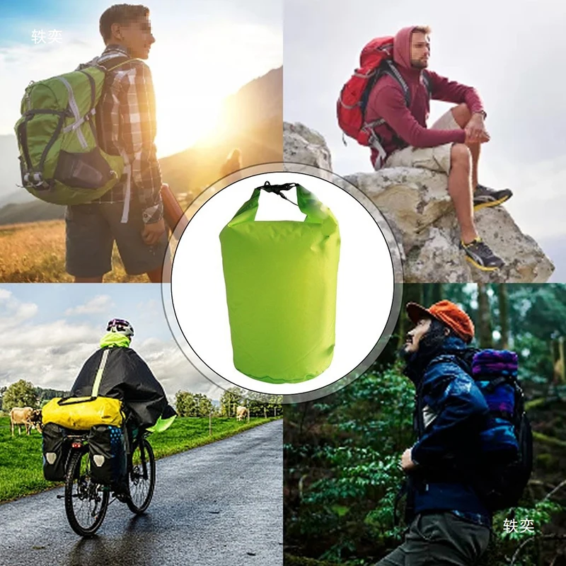 Saco de agua flotante para buceo y kayak, bolsa de Rafting a la deriva de 5/10 L, bolsa seca impermeable, paquete de natación ligero, bolsa de almacenamiento para playa