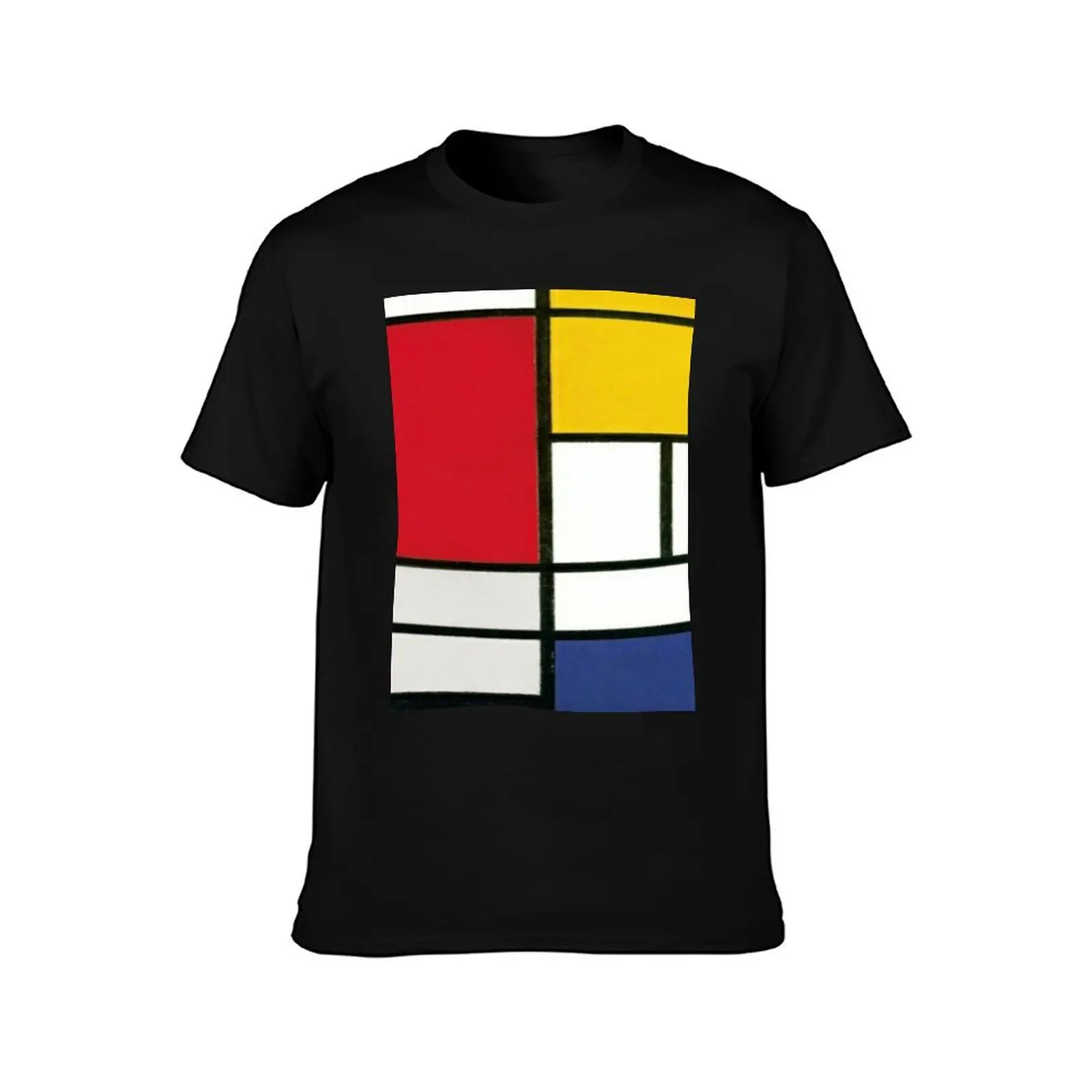 piet mondrian - Composition with Red, Blue, Yellow, and Black T-Shirt rapper graphic tees fruit of the loom mens t shirts