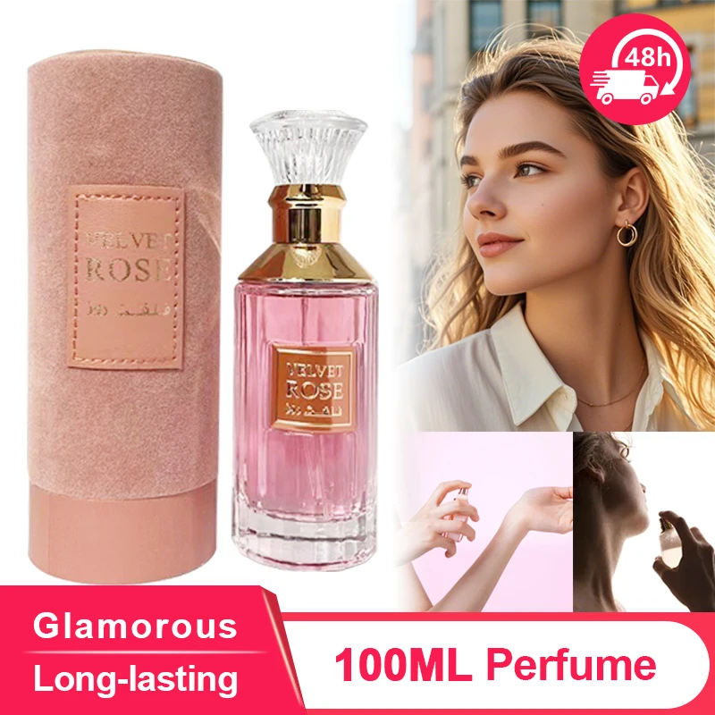 

100ML Women's Perfume Long-Lasting Fragrance Romantic Sweet Original Middle Eastern Perfume Strong Fragrance Parfums Homme