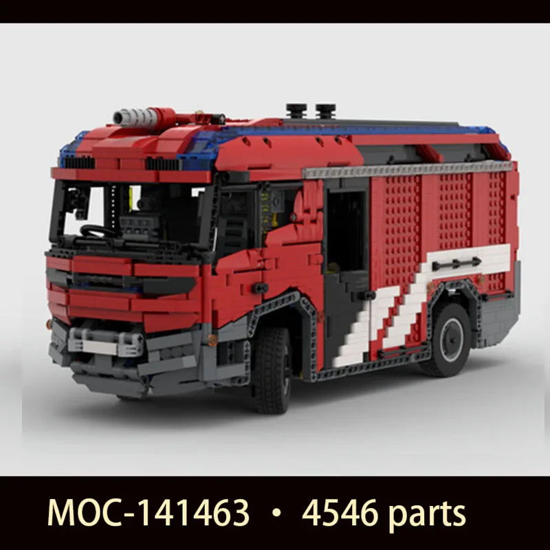 

4546 parts Rosenbauer RT Manual MOC-141463 Car Bricks High-tech oy Vehicles Model Building Blocks for Adults Toys for a Boy Gift