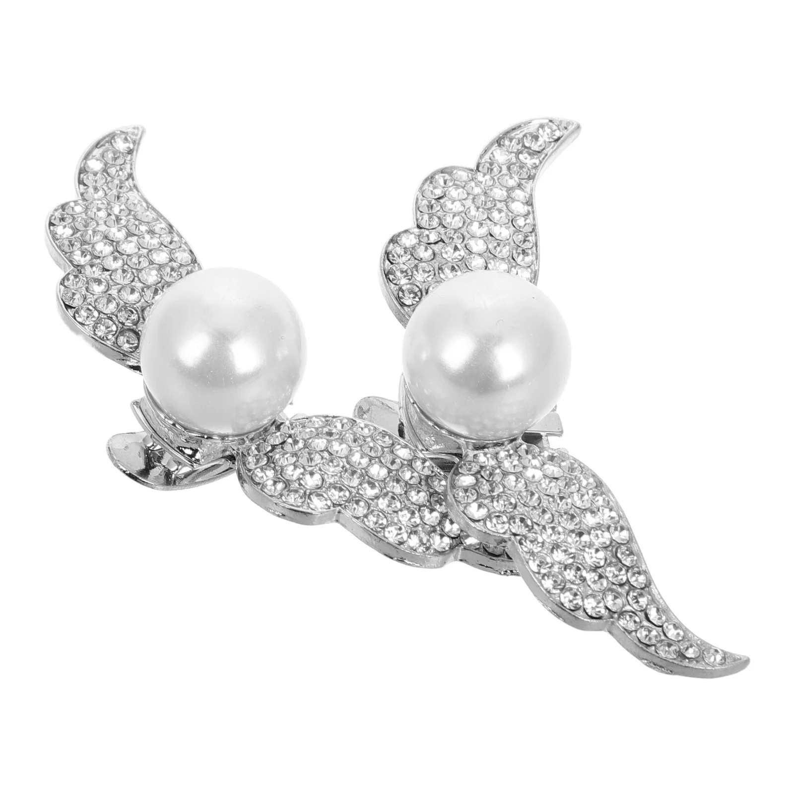 

1Pair Angel Wing Shoe Clips Detachable Rhinestone Shoe Accessories Wedding Dress Heels Clip Bling Decorative Buckle