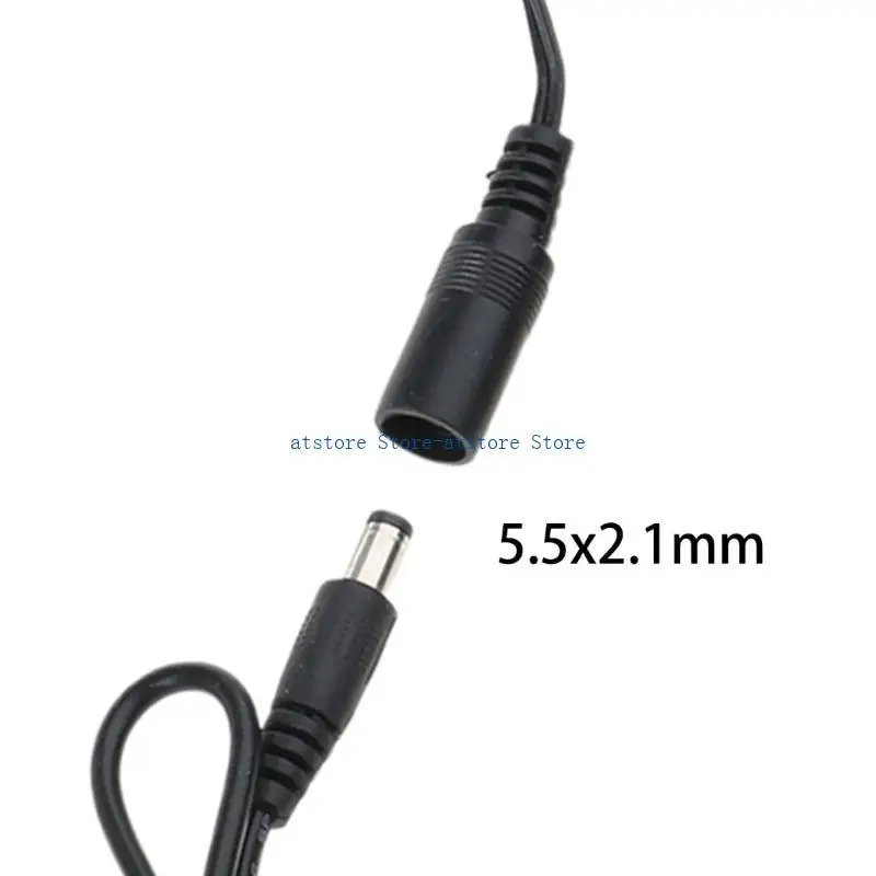 H37D 5.5x2.1mm منفاخ مروحة 110mm تبريد مروحة طرد مركزي مع سرعة قابلة للتعديل للأجهزة الإلكترونية #4