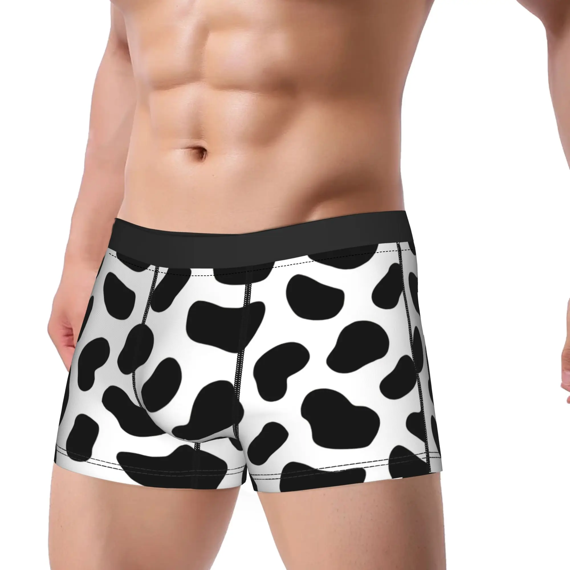 Dalmatian dog  Dalmatian pattern Shorts Briefs  Underwear High Quality Men Comfortable Boxershorts Design Oversize Underpants