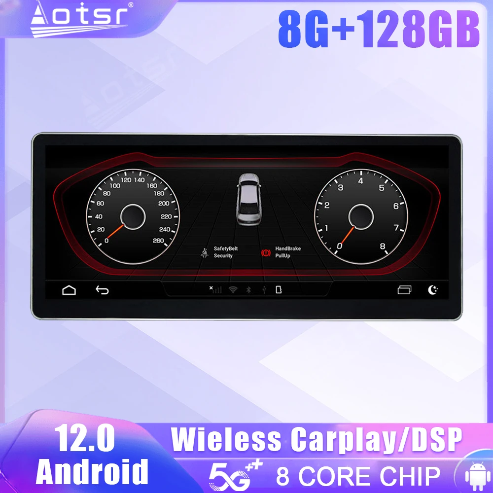 

Android 12 Screen Car Radio For Audi A4L 2017 2 Din GPS Navigation Audio DSP Carplay Automotive Multimedia Stereo Head Unit
