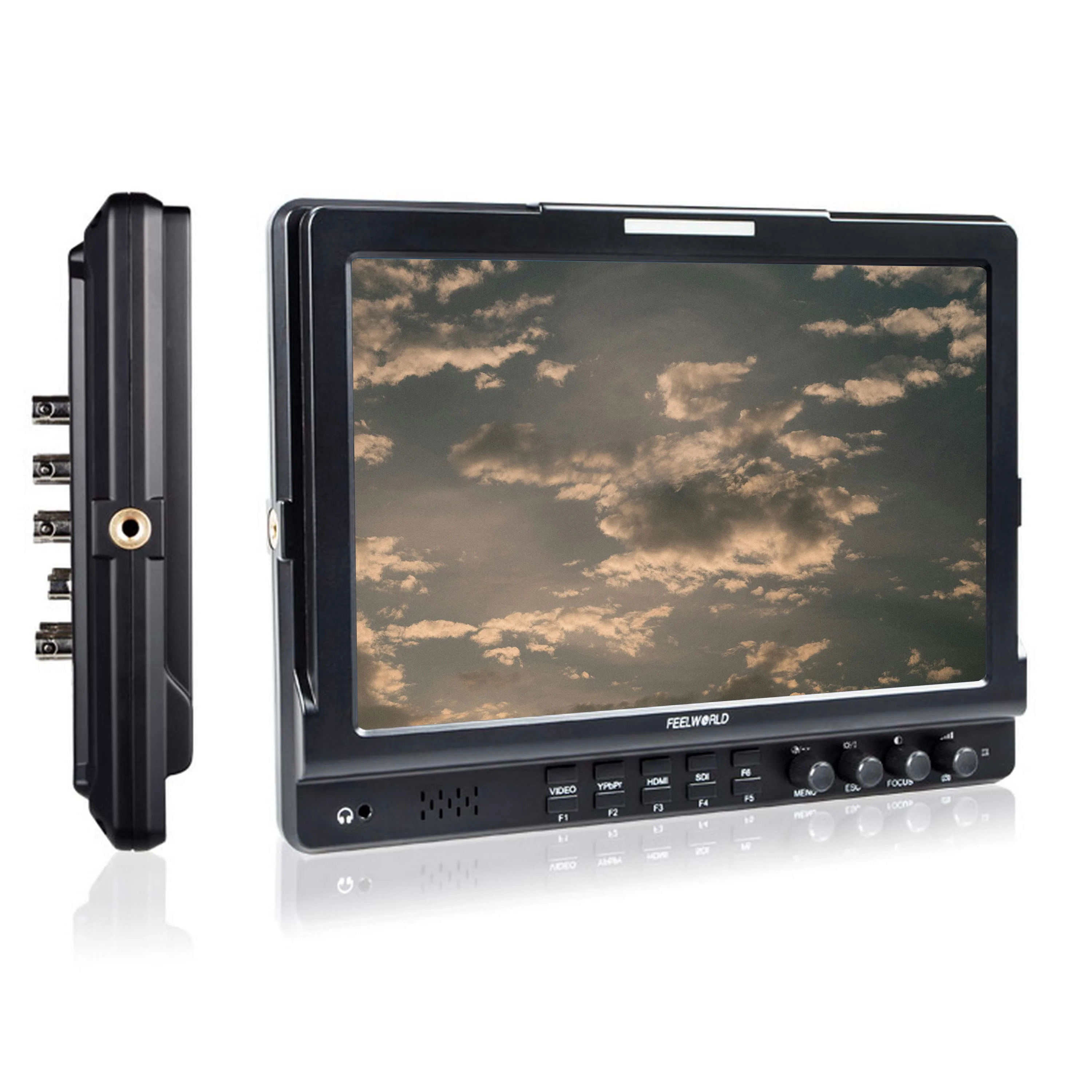 FEELWORLD FW1018V1 شاشة لمس IPS مقاس 10.1 بوصة على الكاميرا، معايرة HDMI، برامج ثابتة مخصصة وخدمة OEM للشعار #1