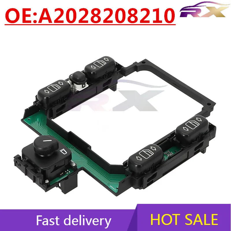

OEM:A2028208210 Suitable for Mercedes-Benz C220 C230 C280 automotive power window glass lifter switch