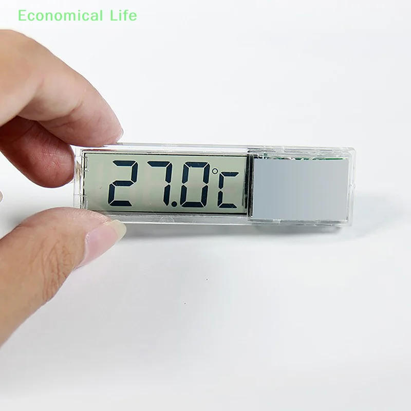 Aquarium Thermometer Electronic LCD Digital Fish Tank Temperature Measurement Fish Tank Temp Meter Aquarium Accessories