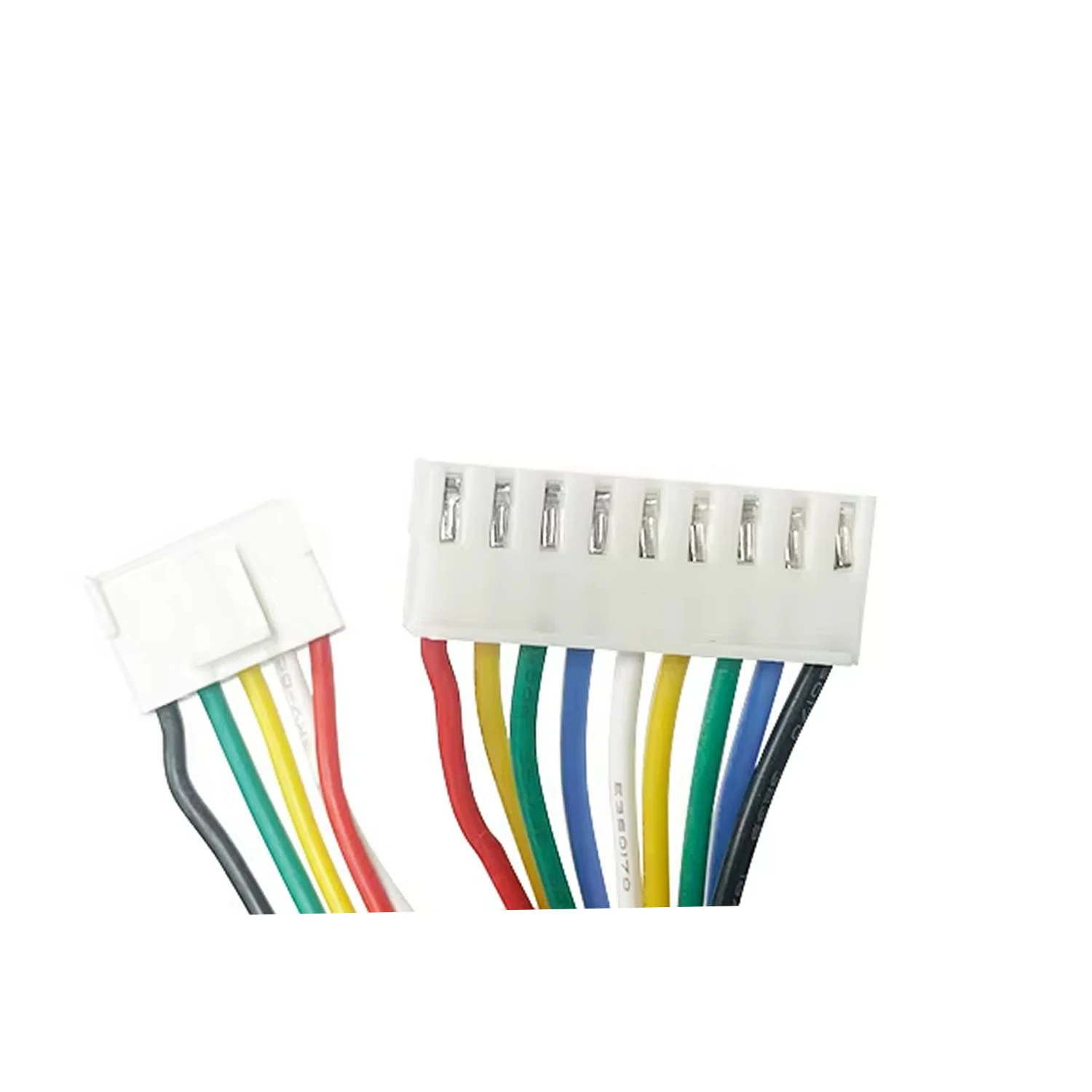 Cabo de tomada fêmea do alojamento do silicone, Heltec 5P, 6P, 7P, 8P, 9P, 10P, 11P, 15P, 17P, 18AWG, comprimento de 40cm, balanceador ativo