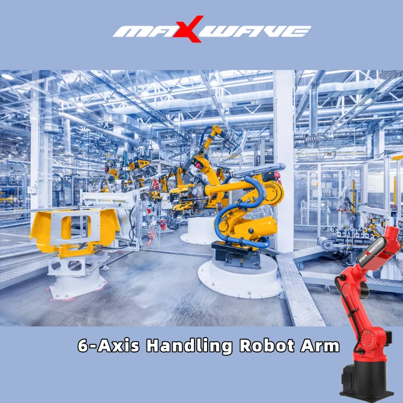 Automation Ready 6-Axis Articulated Robot for Press Brake Feeding, Sheet Metal Handling, and Automated Manufacturing