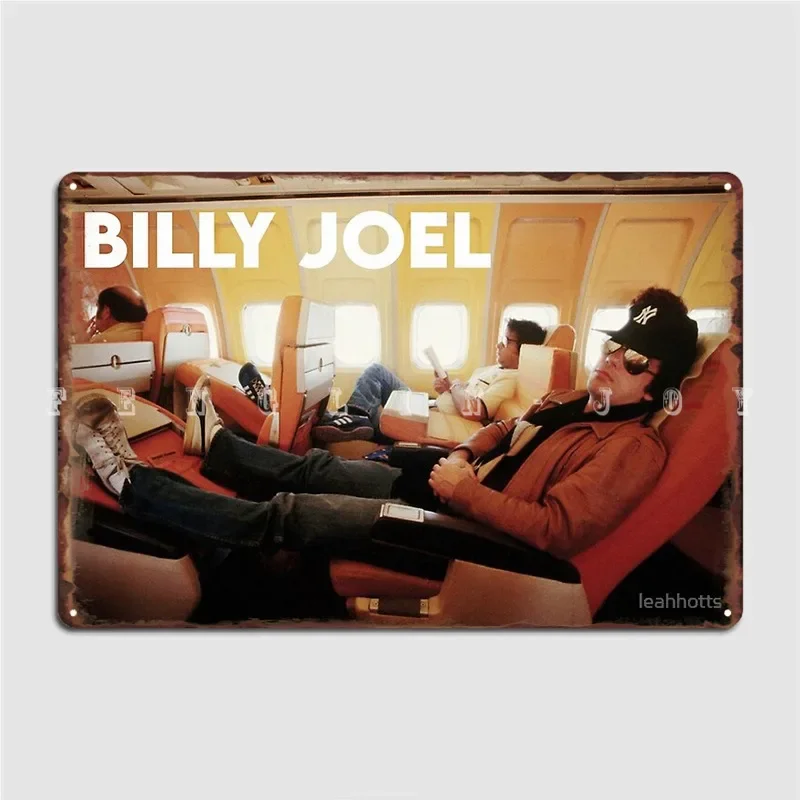 Billy Joel Picture Metal Sign Wall Mural Vintage Wall Poster Tin Sign Poster