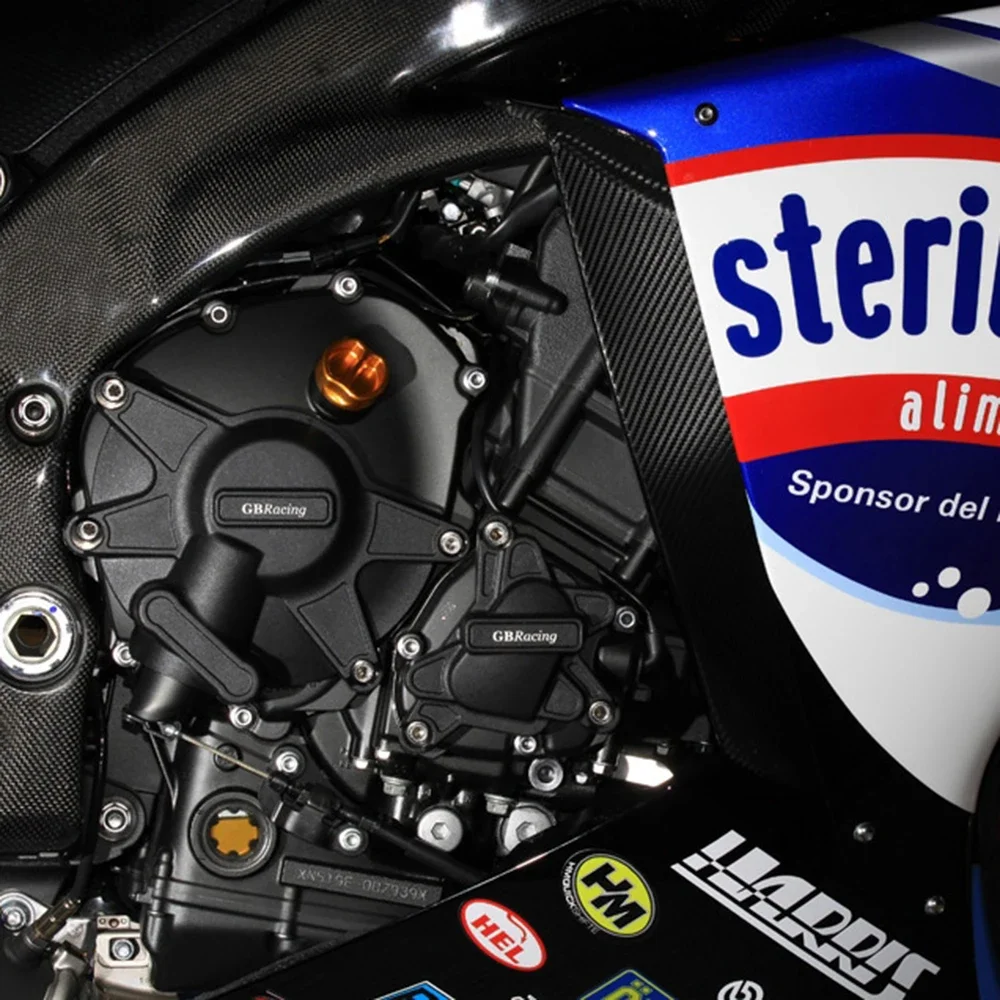 YZF-R1 เครื่องยนต์สําหรับ YAMAHA YZF-R1 2009-2014 ฝาครอบเครื่องยนต์รถจักรยานยนต์ป้องกันครอบคลุมชุด