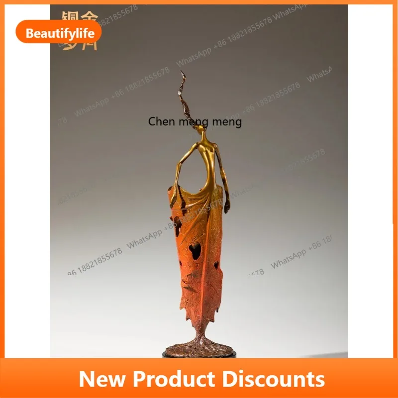 

C56 Bronze and gold years, ornaments, handicrafts, bronze ware, new Chinese office desktop decoration