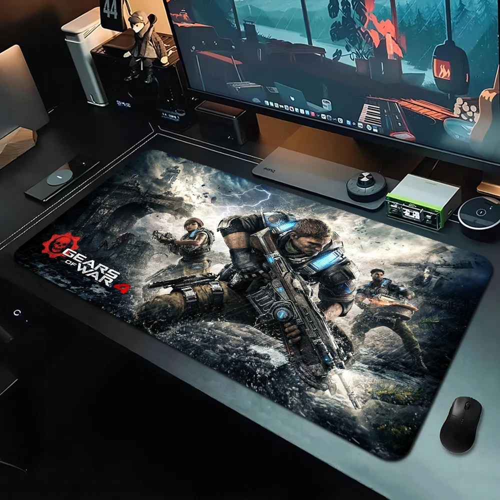 G-Gears Of War Mousepad Boy Pad Natural Rubber Gaming mousepad Desk Mat Size for Gameing World of tanks CS GO Zelda